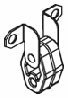 VW 7H0253144A Holder, exhaust system